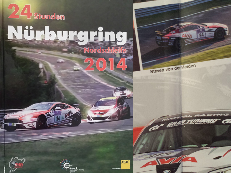24 H Nürburgring Nordschleife 2014 /Avia Racing Edition/ Buch